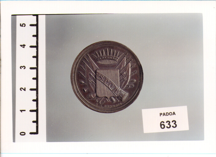 MEDAGLIA di GENNARI L (SEC. XIX D.C)