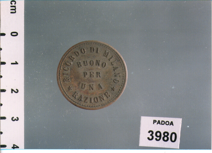 MEDAGLIA (SEC. XIX D.C)