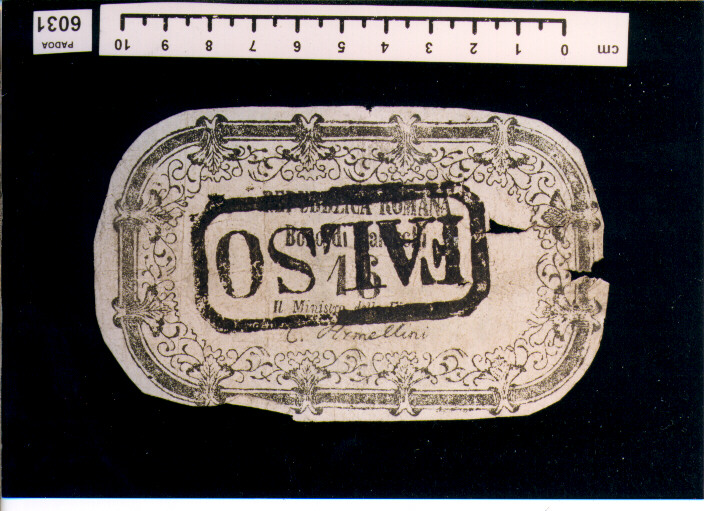 FALSO DI BUONO DI BAIOCCHI 16 (SEC. XIX D.C)