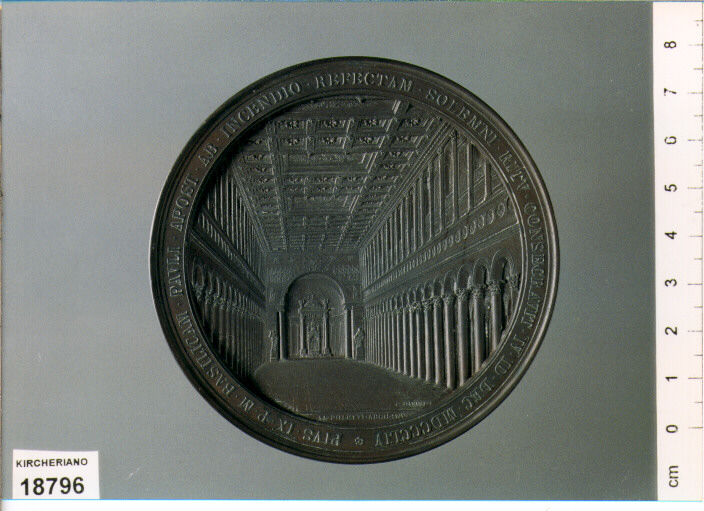 MEDAGLIA di Bianchi Ignazio (SEC. XIX D.C)