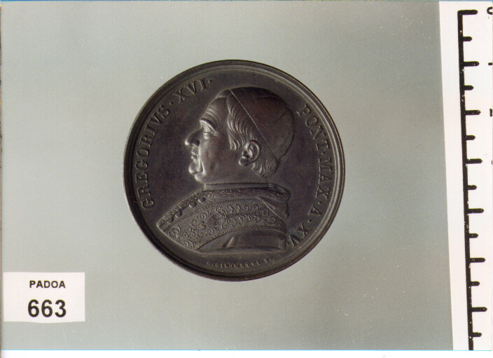 MEDAGLIA di Girometti Giuseppe (SEC. XIX D.C)