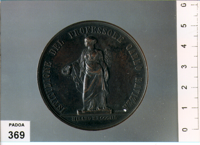 MEDAGLIA di BROGGI FRANCESCO (SEC. XIX D.C)