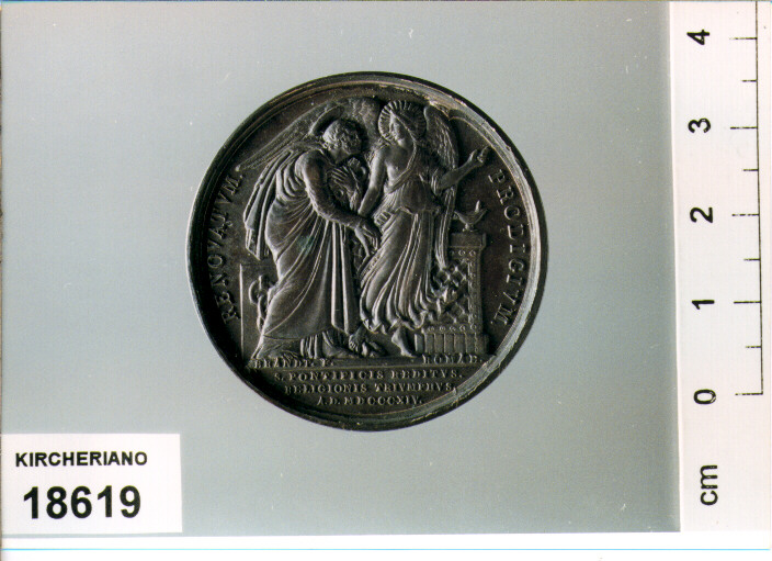 MEDAGLIA di BRANDT HENRI FRANCOIS (SEC. XIX D.C)