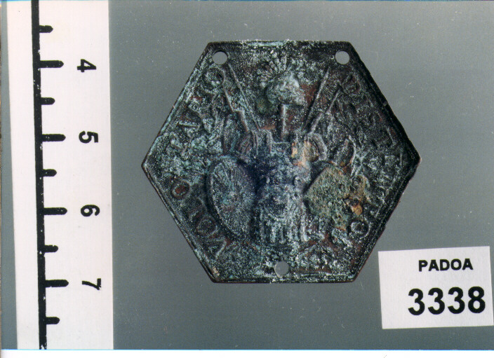 PLACCHETTA (SEC. XIX D.C)