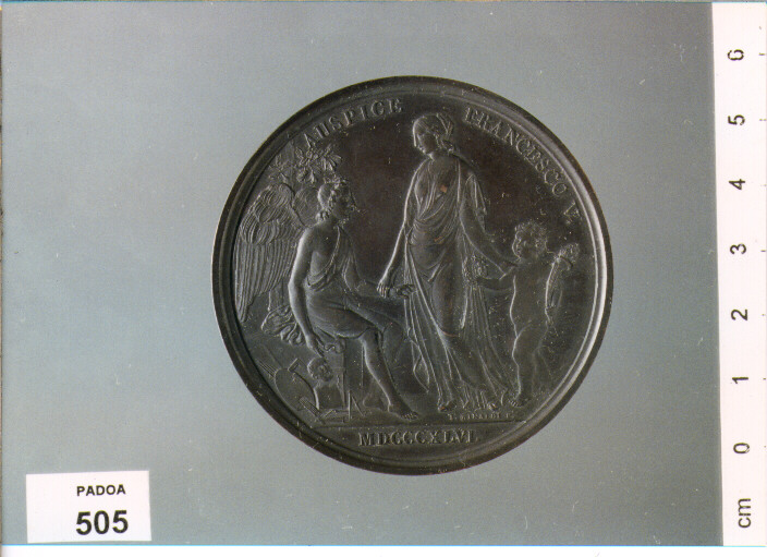 MEDAGLIA di RINALDI T (SEC. XIX D.C)