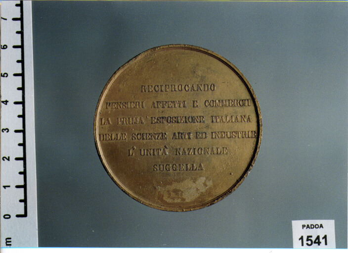 MEDAGLIA di PIERONI ADOLFO (SEC. XIX D.C)