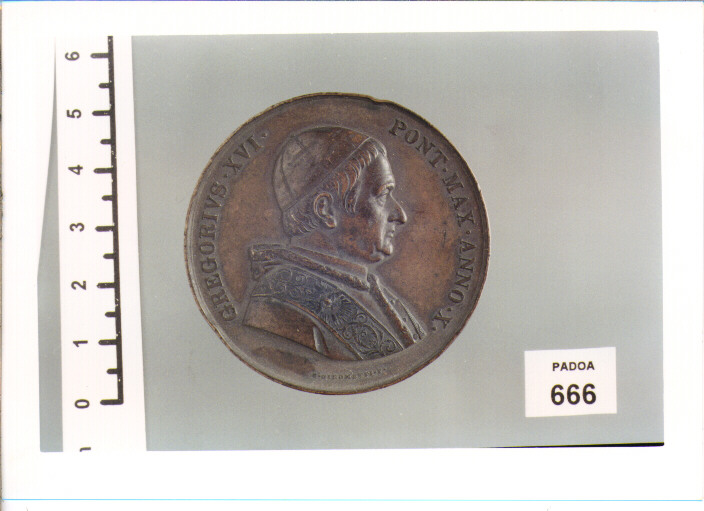 MEDAGLIA di Girometti Giuseppe (SEC. XIX D.C)