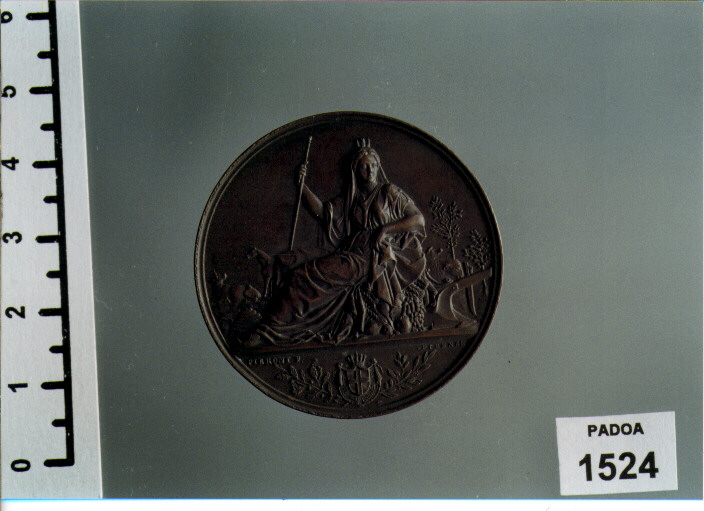 MEDAGLIA di PIERONI ADOLFO (SEC. XIX D.C)