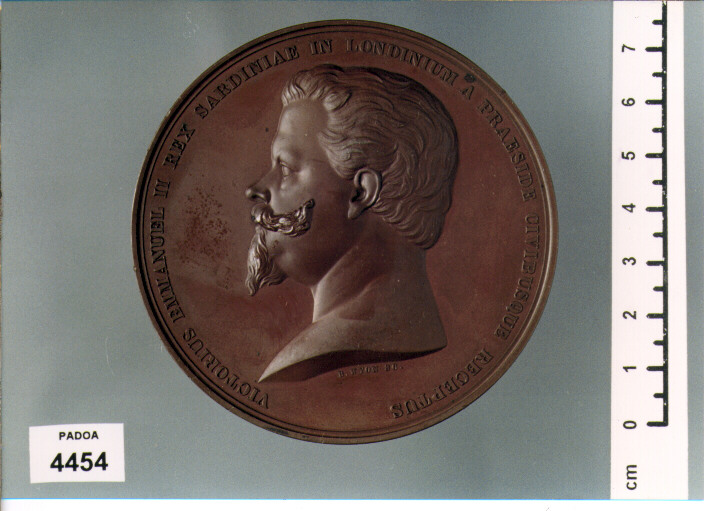 MEDAGLIA di WYON (SEC. XIX D.C)