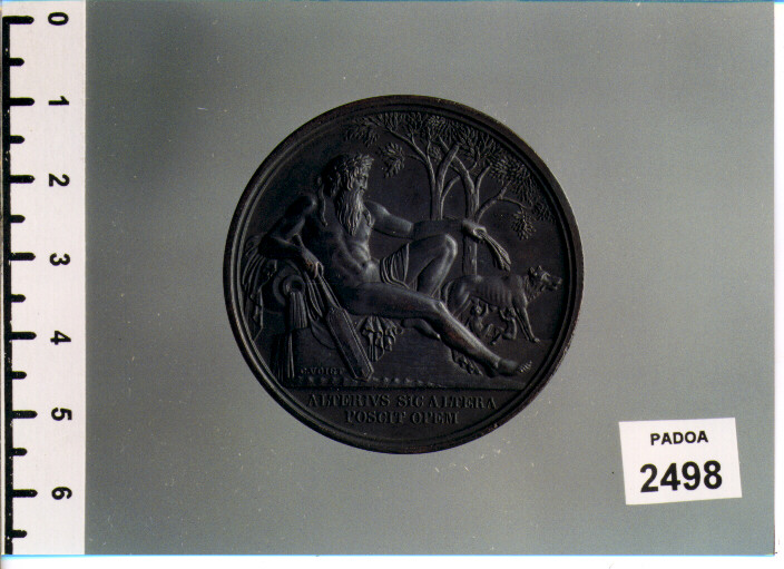 MEDAGLIA di VOIGT KARL FRIEDRICH (SEC. XIX D.C)