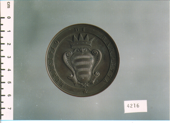 MEDAGLIA (SEC. XIX D.C)