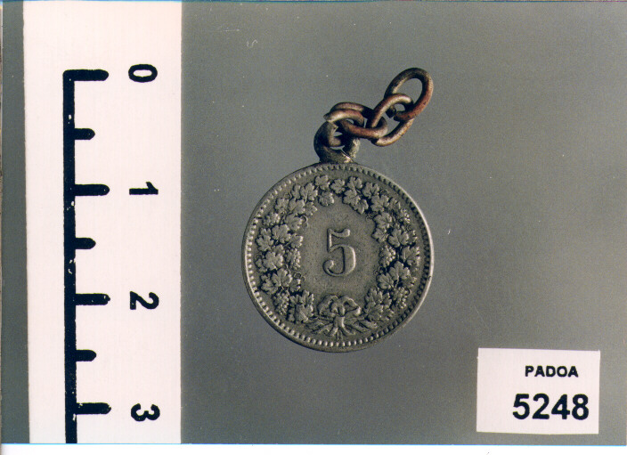 CENTESIMI 5 (SEC. XIX D.C)