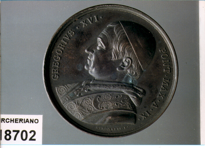 MEDAGLIA di Girometti Giuseppe (SEC. XIX D.C)