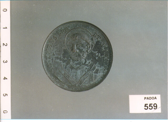 MEDAGLIA di GENNARI G (SEC. XIX D.C)