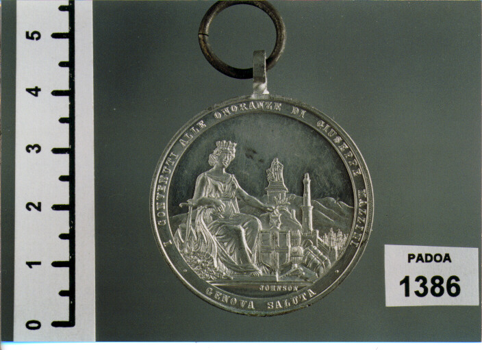 MEDAGLIA di JOHNSON STEFANO (SEC. XIX D.C)