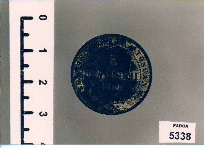 CENTESIMI 5 (SEC. XIX D.C)