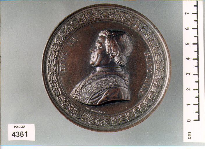 MEDAGLIA di CERBARA NICCOLO' (SEC. XIX D.C)