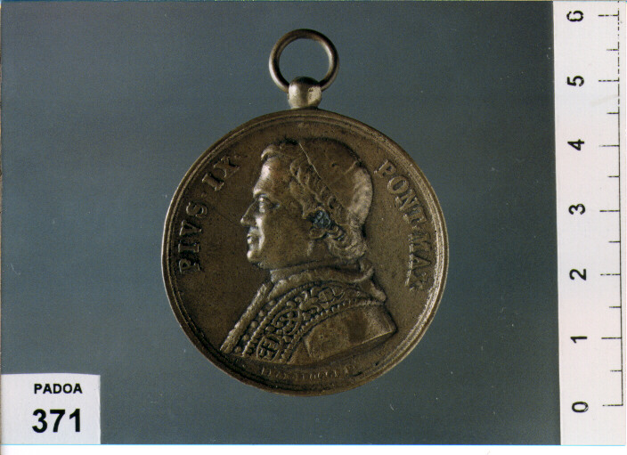 MEDAGLIA di BROGGI FRANCESCO (SEC. XIX D.C)