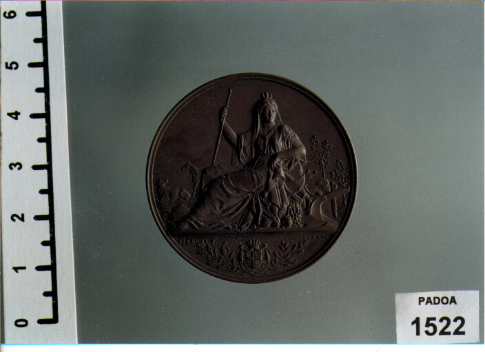 MEDAGLIA di PIERONI ADOLFO (SEC. XIX D.C)