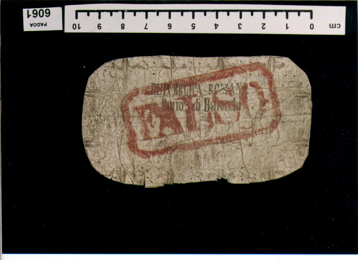 FALSO DI BUONO DI BAIOCCHI 16 (SEC. XIX D.C)