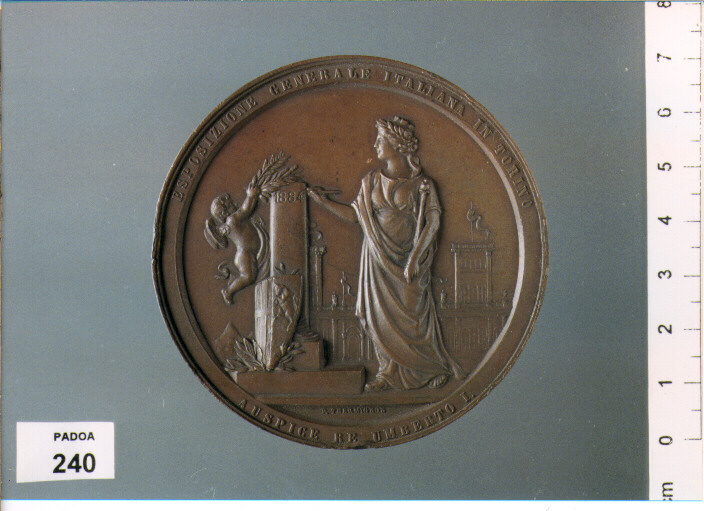 MEDAGLIA di THERMIGNON PIETRO (SEC. XIX D.C)