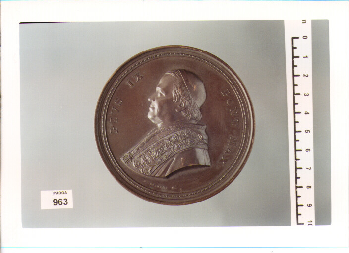 MEDAGLIA di Bianchi Ignazio (SEC. XIX D.C)