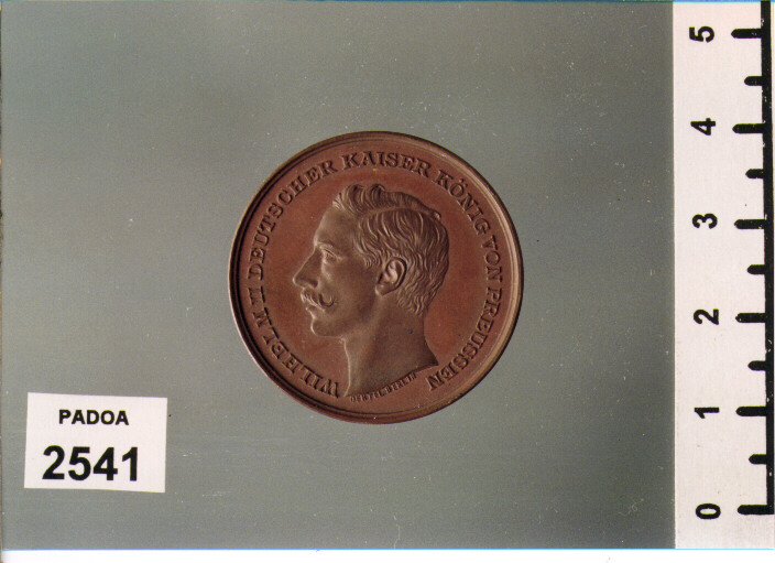 MEDAGLIA di OERTEL OTTO (SEC. XIX D.C)