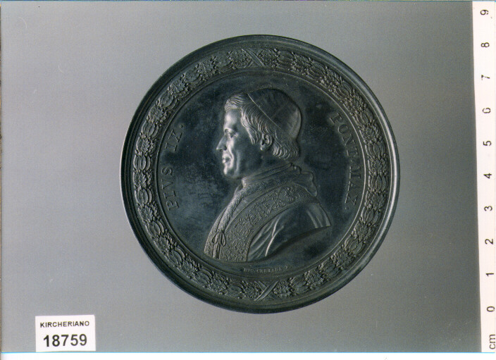 MEDAGLIA di CERBARA NICCOLO', Bianchi Ignazio (SEC. XIX D.C)