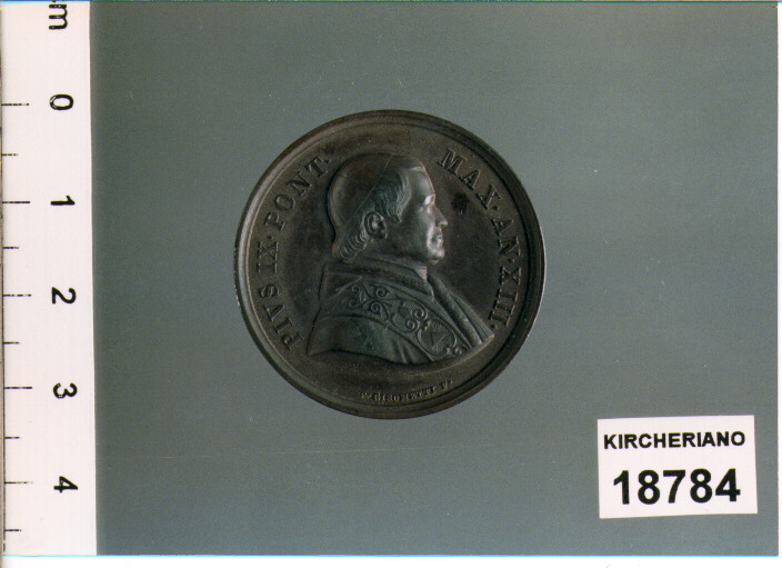 MEDAGLIA di Girometti Giuseppe (SEC. XIX D.C)