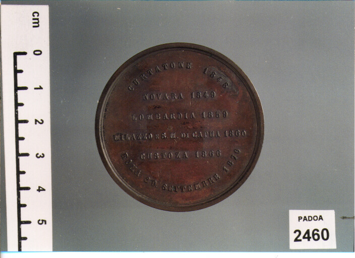 MEDAGLIA (SEC. XIX D.C)