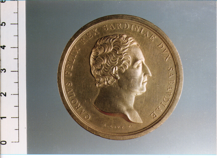 MEDAGLIA di LAVY AMADEO (SEC. XIX D.C)