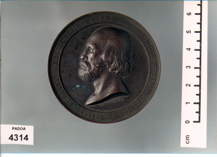 MEDAGLIA di Moscetti Carlo, Bianchi Ignazio (SEC. XIX D.C)