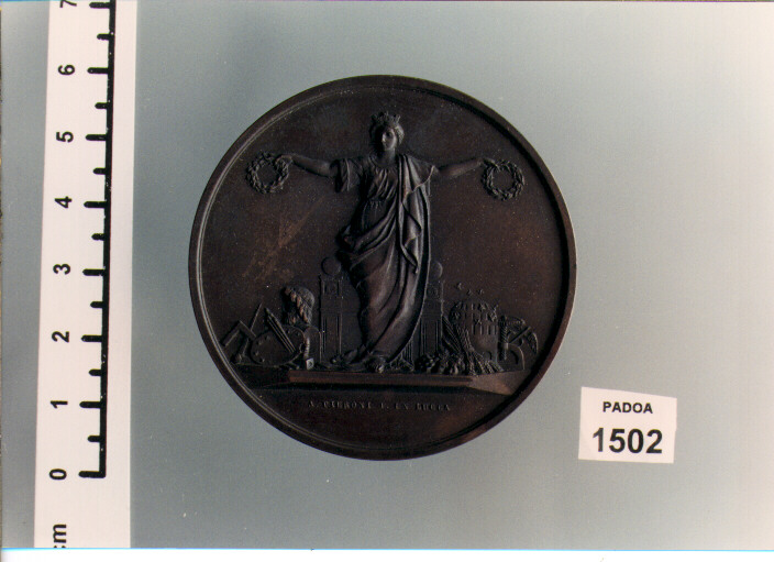 MEDAGLIA di PIERONI ADOLFO (SEC. XIX D.C)