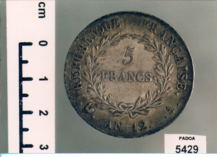 FRANCHI 5 di Tiolier Pierre Joseph (SEC. XIX D.C)