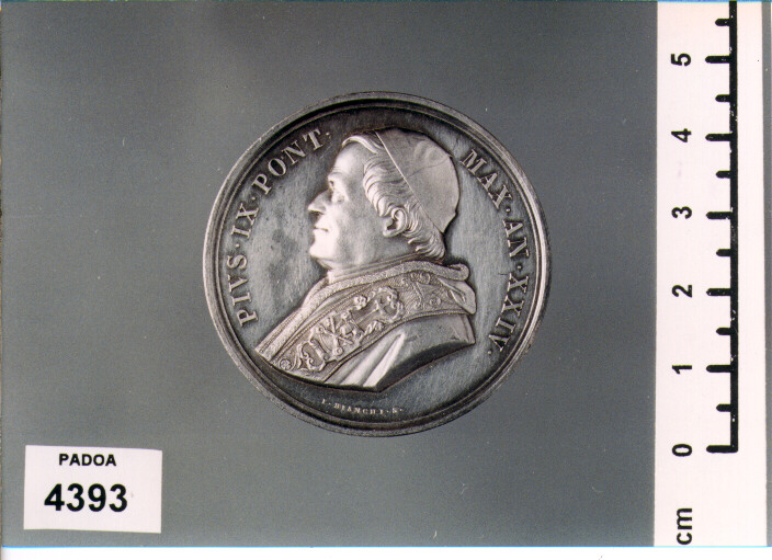 MEDAGLIA di Bianchi Ignazio (SEC. XIX D.C)