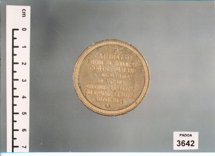 MEDAGLIA (SEC. XIX D.C)