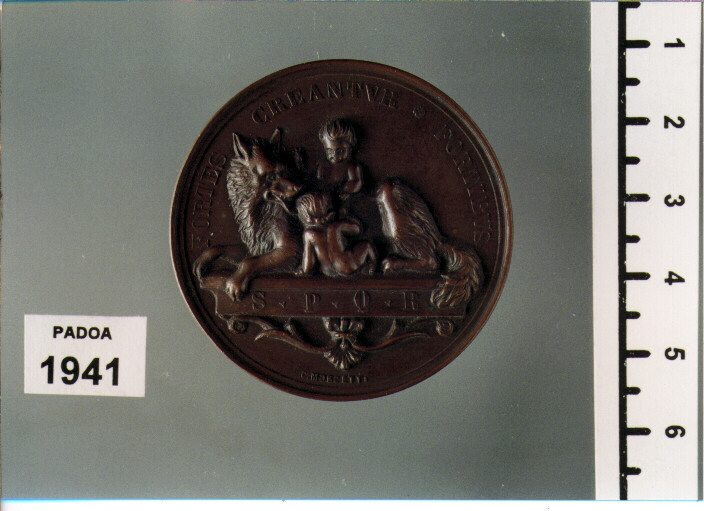 MEDAGLIA di Moscetti Carlo (SEC. XIX D.C)