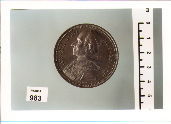 MEDAGLIA di Bianchi Francesco (SEC. XIX D.C)