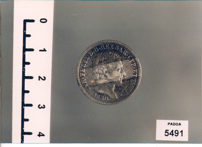 LIRA 1 di A. L (SEC. XIX D.C)