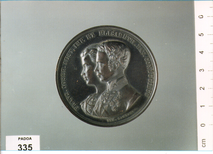 MEDAGLIA di CANZANI DEMETRIO (SEC. XIX D.C)