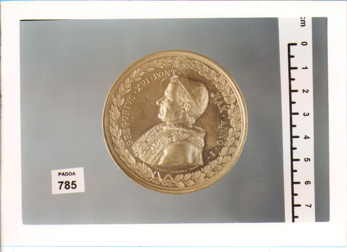 MEDAGLIA di Cerbara Giuseppe (SEC. XIX D.C)