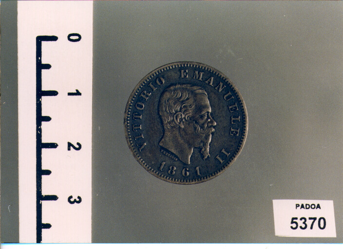 LIRA 1 di FERRARIS GIUSEPPE (SEC. XIX D.C)
