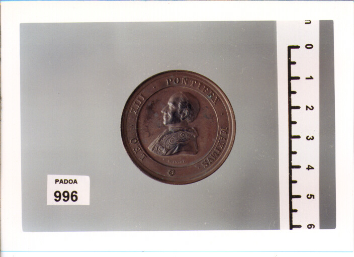 MEDAGLIA di Bianchi Francesco (SEC. XIX D.C)