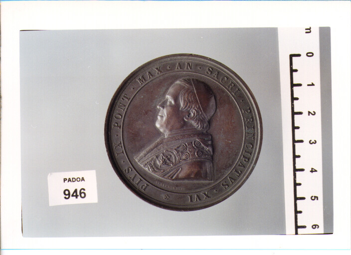 MEDAGLIA di Bianchi Ignazio (SEC. XIX D.C)