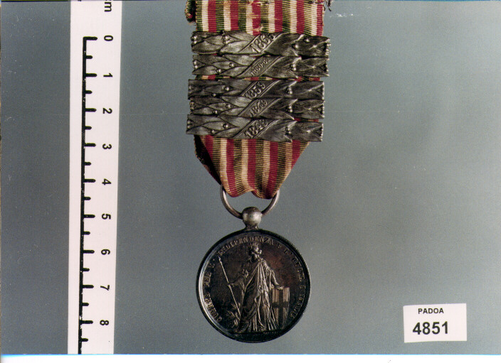 MEDAGLIA di CANZANI DEMETRIO (SEC. XIX D.C)