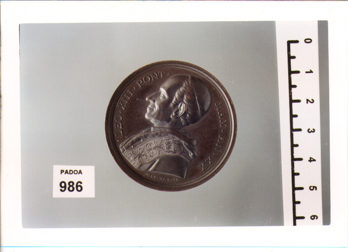 MEDAGLIA di Bianchi Francesco (SEC. XIX D.C)