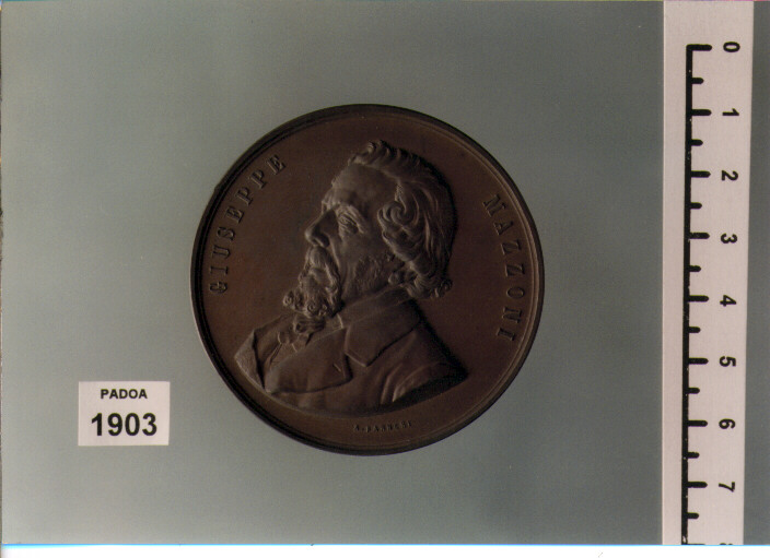 MEDAGLIA di FARNESI ADOLFO DI NICOLA (SEC. XIX D.C)