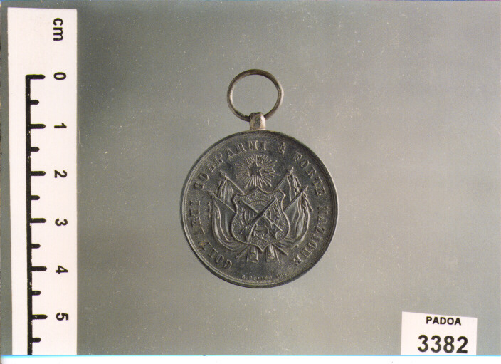 MEDAGLIA di BONINO G (SEC. XIX D.C)