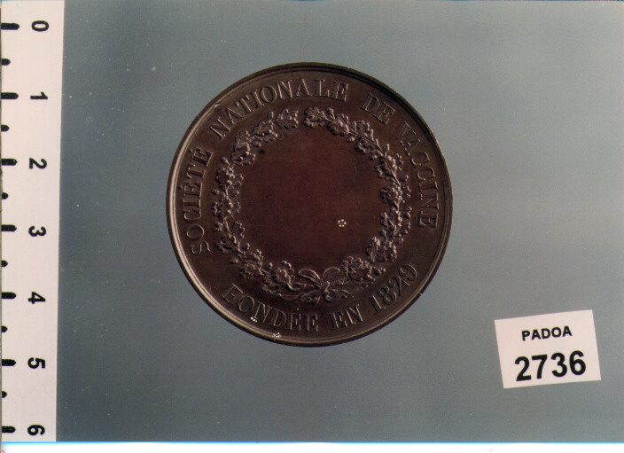 MEDAGLIA di CAQUE' ARMAND AUGUSTE (SEC. XIX D.C)