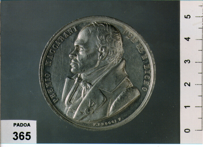 MEDAGLIA di BROGGI FRANCESCO (SEC. XIX D.C)